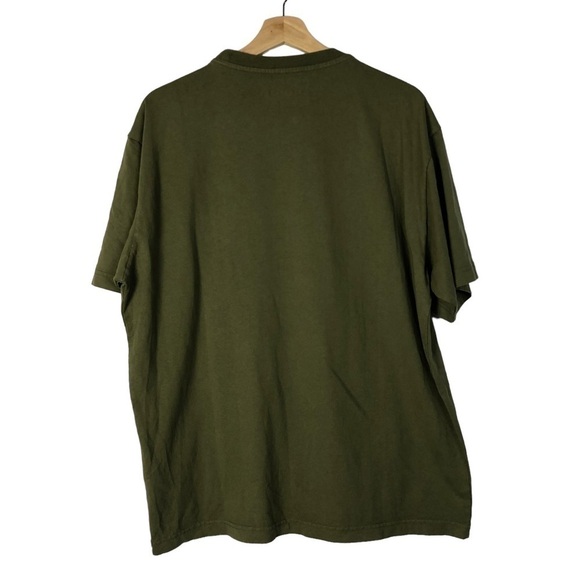 Everlane The Organic Cotton Crew Olive Green Short Sleeve T-Shirt M - Picture 2 of 3
